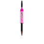 NYX Professional Makeup Fluff & Snatch! Lápiz de Cejas que Cambia de Crema a Polvo, Tono #05, Acabado Mate, Resistencia 24 Horas, 1 g