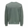 Sudadera sin Capucha Hombre Only & Sons Onsdan Unshed Reg Crew Neck Verde oscuro