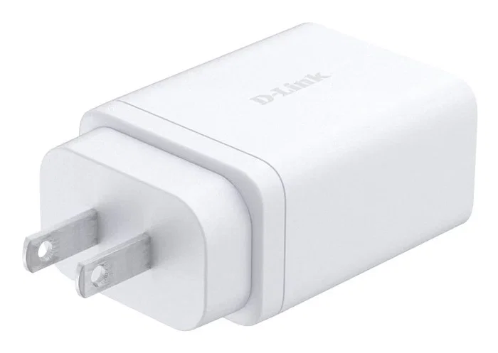 D-Link DCP-651 Cargador 65W 3 Puertos USB (2x USB-C, 1x USB-A) con Carga Rápida PD 3.0 QC 4, Protecciones Múltiples, Universal 90-264V, Color Blanco