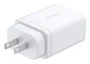 D-Link DCP-651 Cargador 65W 3 Puertos USB (2x USB-C, 1x USB-A) con Carga Rápida PD 3.0 QC 4, Protecciones Múltiples, Universal 90-264V, Color Blanco