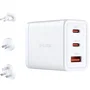 D-Link Cargador DCP-651 65W USB-C1/C2 y USB-A 1.5A 110-240V