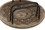 DKD Home Decor Soporte Incienso Mandala Mango e Hierro 15x15x7 cm