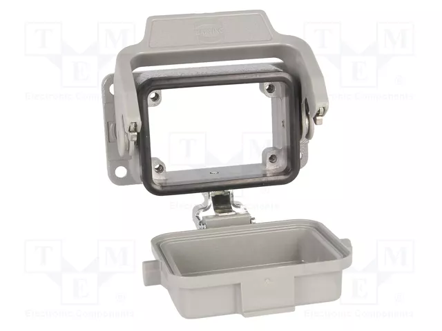 HARTING Carcasa para conectores HDC Han tamaño 6B con pestillo HARTING Carcasa para conectores HDC Han tamaño 6B con pestillo