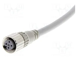 OMRON Cable para sensores M12 hembra recto, 4 pines, 5m