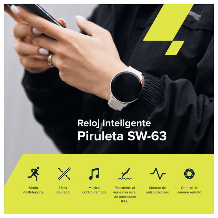 Canyon Lollypop SW-63 Smartwatch Blanco