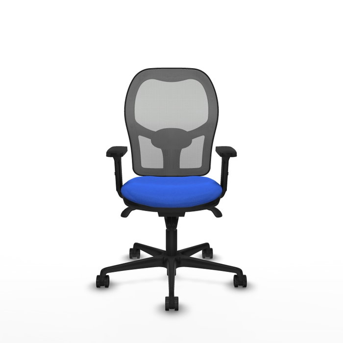 PIQUERAS Y CRESPO Silla de oficina Jorquera, Tela Azul y Malla Gris PIQUERAS Y CRESPO Silla de oficina Jorquera, Tela Azul y Malla Gris