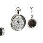 DKD Home Decor Set de Regalo de 3 Piezas con Brújula, Reloj de Bolsillo y Catalejo