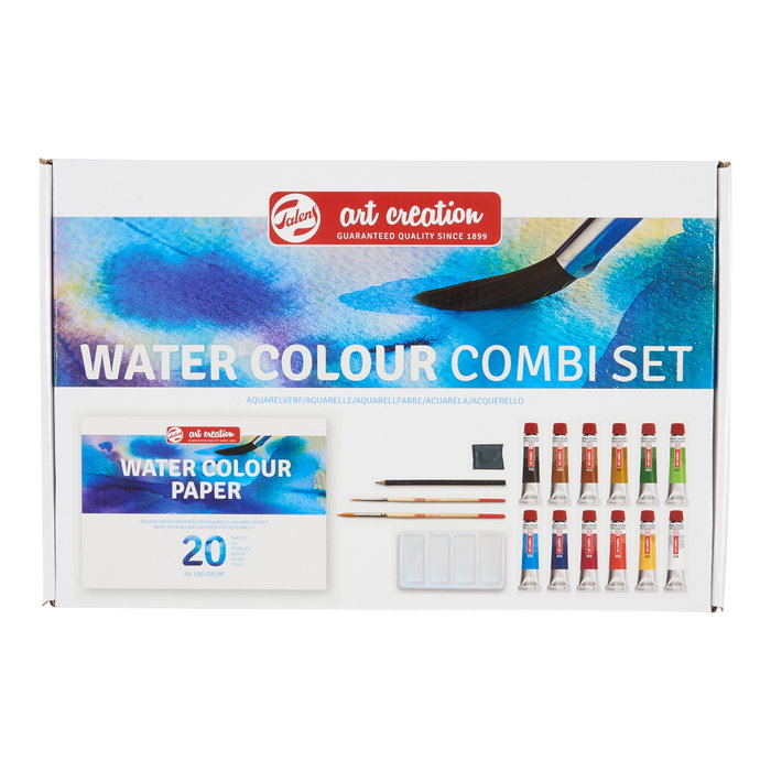 Talens Art Creation Set Acuarela Combi 12 Tubos x 12ml Colores Surtidos
