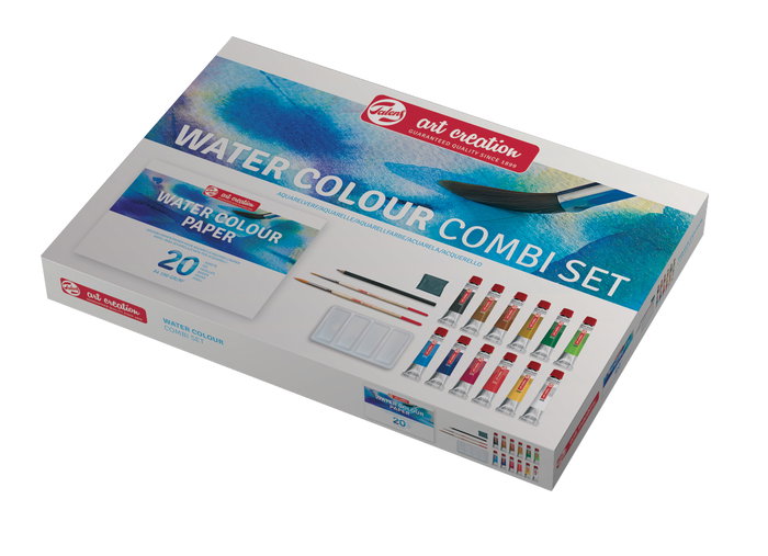 Talens Art Creation Set de Acuarela con 12 Tubos de 12 ml Colores Surtidos Talens Art Creation Set de Acuarela con 12 Tubos de 12 ml Colores Surtidos