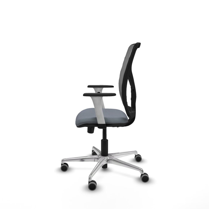 PIQUERAS Y CRESPO Silla de oficina Motilla Gris con Mecanismo Sincro/Traslack