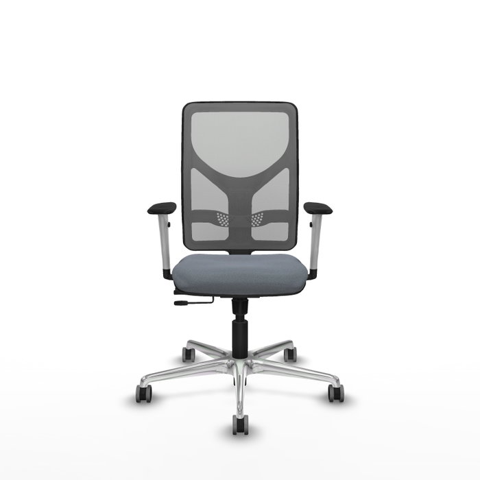 PIQUERAS Y CRESPO Silla de oficina Motilla Gris con Mecanismo Sincro/Traslack