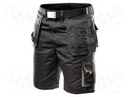NEO TOOLS Pantalones cortos protectores negros XL