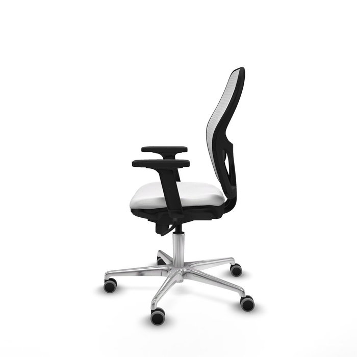 PIQUERAS Y CRESPO Silla de oficina Jorquera Blanca con Mecanismo Sincro PIQUERAS Y CRESPO Silla de oficina Jorquera Blanca con Mecanismo Sincro