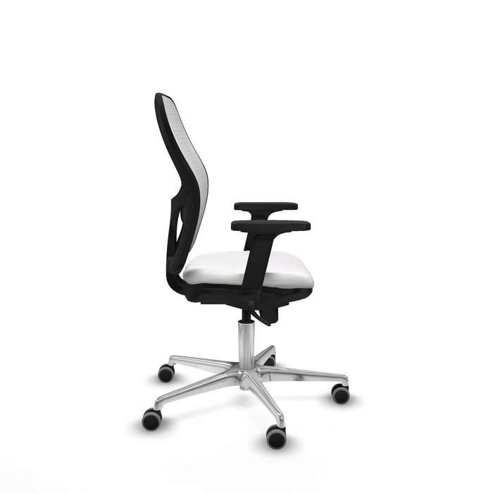 PIQUERAS Y CRESPO Silla de oficina Jorquera Blanca con Mecanismo Sincro PIQUERAS Y CRESPO Silla de oficina Jorquera Blanca con Mecanismo Sincro