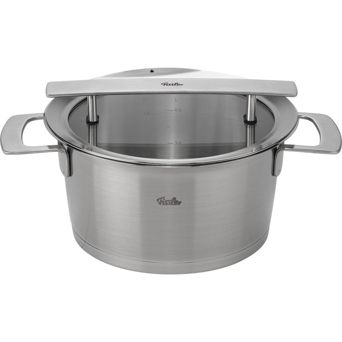Fissler Phi Collection Cacerola con tapa de vidrio 20cm, 3,2 litros Fissler Phi Collection Cacerola con tapa de vidrio 20cm, 3,2 litros