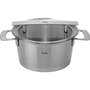 Fissler Phi Collection Cacerola con tapa de vidrio 20cm, 3,2 litros