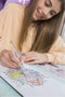 Wow Generation Set para Colorear Mandalas con Rotuladores, Bolígrafos, Acuarelas Glitter y Libro de 40 Páginas - Kit de Arte y Manualidades
