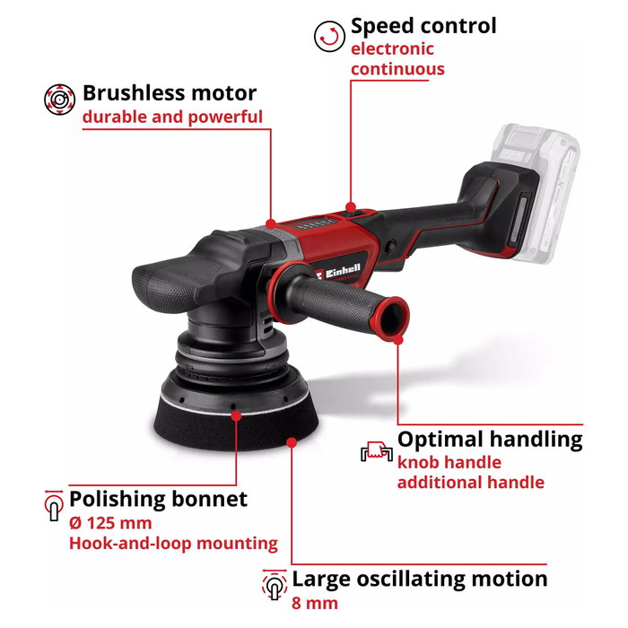 Einhell CP-EP 18/125 Li BL-Solo