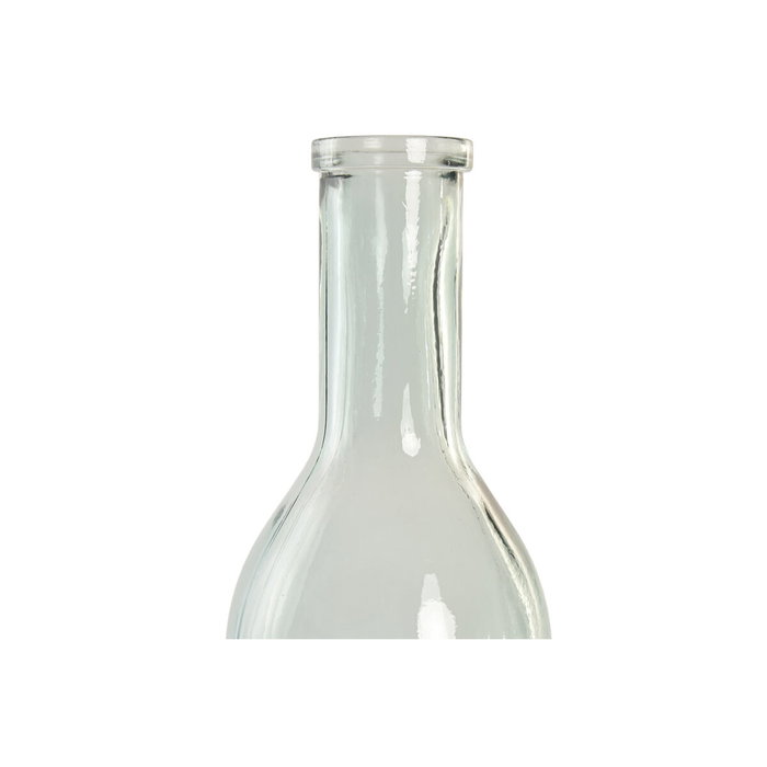 DKD Home Decor Jarrón de Cristal Reciclado Diseño Botella Bicolor