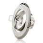Aro Foco Downlight Circular Basculante Acero 92M