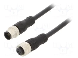 ABB Cable para sensores M12, 5 pines, 1m