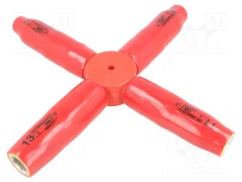 BAHCO Llave de vaso aislada HEX 7mm, 9mm, 11mm, 13mm