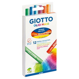 Giotto Estuche con Asa de 12 Barras Pintura Óleo F293400 Colores Surtidos