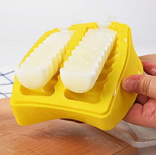 Quttin Molde para 2 Helados de Silicona 13x10.5x3 cm (24 Unidades)