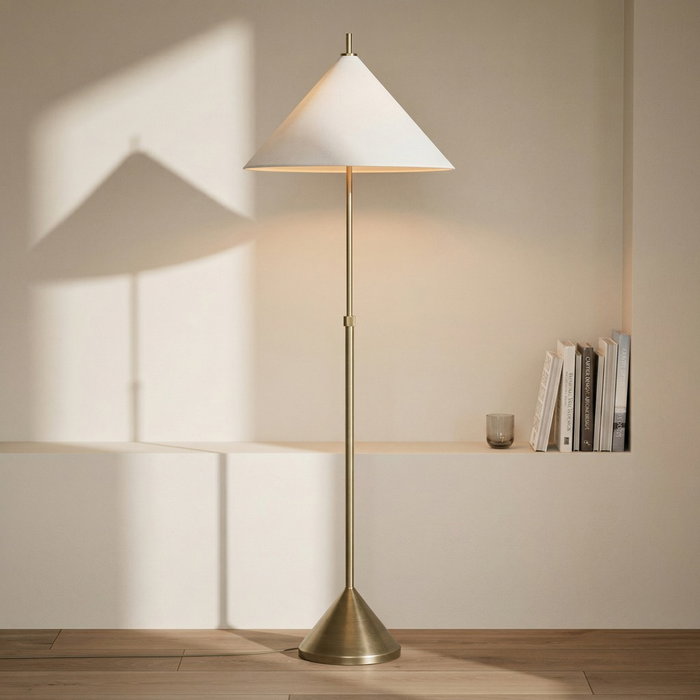 Lámpara Suelo Metal Iluminación 54,50 X 54,50 X 171 cm