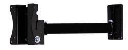 B-Tech BT7512 Soporte de pared para pantallas planas, 15 kg, Negro