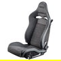 Sparco Asiento SPX Piloto S00974ZNRSX - Piel y Alcantara Negro, Deportivo, Ligero para Superdeportivos, Preparaciones y Sim Racing