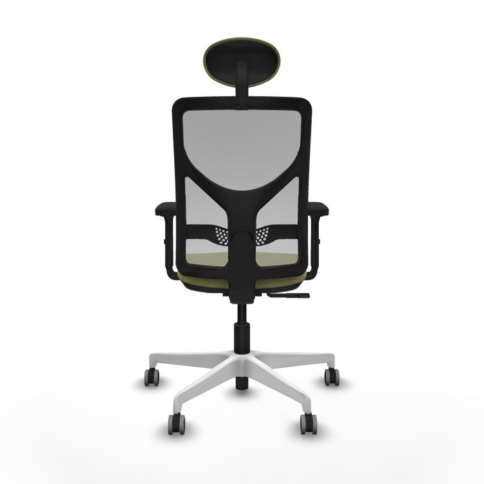 PIQUERAS Y CRESPO Silla de oficina Motilla con mecanismo Sincro, Verde oliva y Gris PIQUERAS Y CRESPO Silla de oficina Motilla con mecanismo Sincro, Verde oliva y Gris