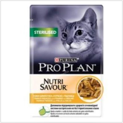 Purina Pro Plan Feline Sterilised Pollo 26x85gr