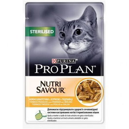Purina Pro Plan Feline Sterilised Pollo 26x85 gr - Comida Húmeda para Gatos Adultos Esterilizados