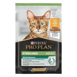 Purina Pro Plan Feline Sterilised Pollo 26x85 gr - Comida Húmeda para Gatos Adultos Esterilizados