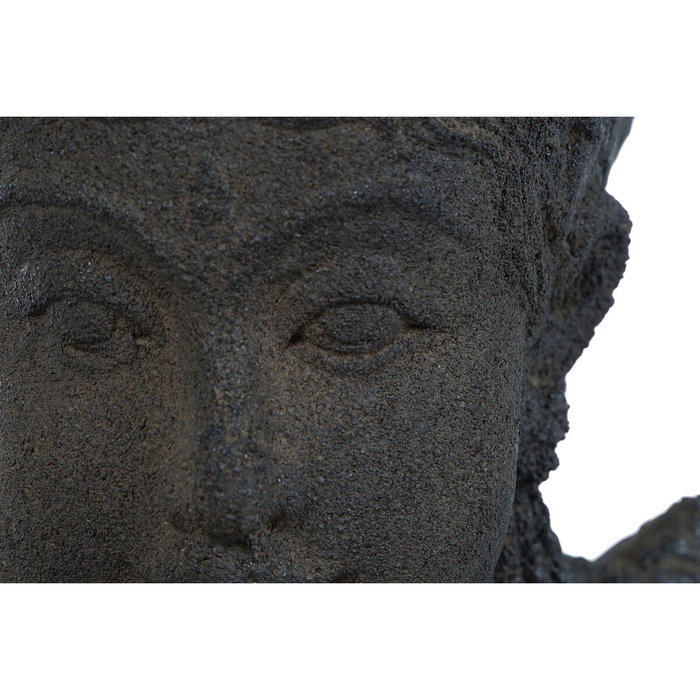 DKD Home Decor Figura de Cemento Diosa Javanesa Gris Oscuro
