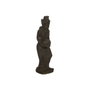 DKD Home Decor Figura de Cemento Diosa Javanesa Gris Oscuro