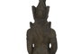 DKD Home Decor Figura Cement Statues 23 Diosa Javanesa Gris Oscuro 25 x 100 x 28 cm