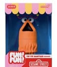 Super7 Barrio Sésamo Figura Soft Vinyl Fun! Fun! Yip Yip Martian (Naranja) 18 cm