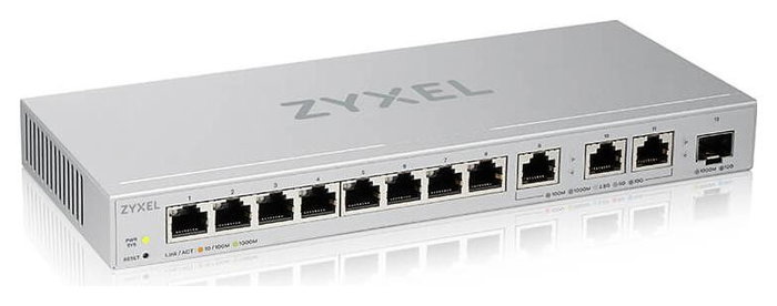 Zyxel XGS1250-12v2 Switch Gestionable con 8x1Gb, 3xMultigig y 1xSFP+
