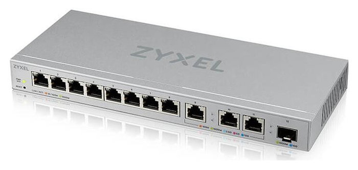Zyxel XGS1250-12v2 Switch Gestionable con 8x1Gb, 3xMultigig y 1xSFP+