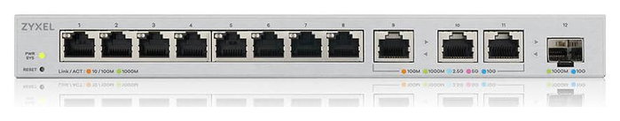 Zyxel XGS1250-12v2 Switch Gestionable con 8x1Gb, 3xMultigig y 1xSFP+