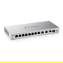 Zyxel XGS1250-12v2 Switch Gestionado L2 con 8x1GbE y 3x10GbE Multi-Gig, 1x SFP+ (12 Puertos)