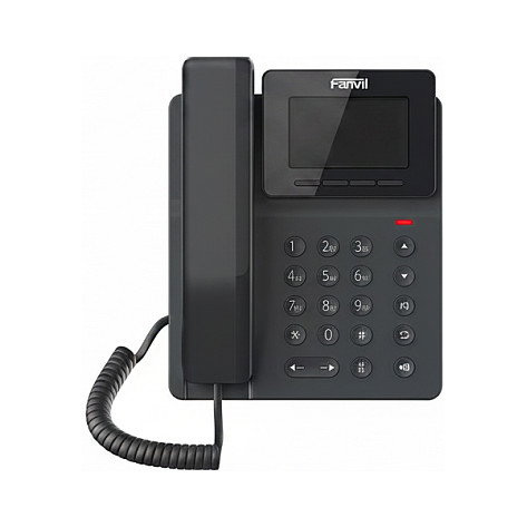 Fanvil V50P Teléfono IP con Pantalla 2.3", Alimentación PoE, 2 Líneas Fanvil V50P Teléfono IP con Pantalla 2.3", Alimentación PoE, 2 Líneas