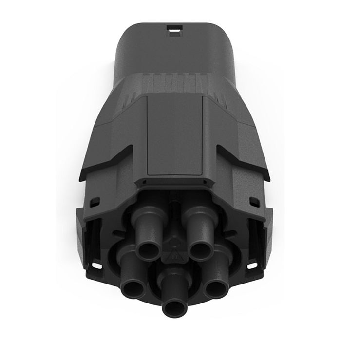 NRGkick 20001006 Adaptador Tipo 2 Max 32A 22kW Negro/Rojo para Ladeeinheit