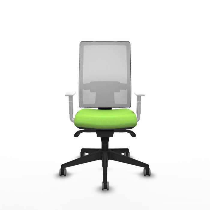 PIQUERAS Y CRESPO Silla de oficina Horna con mecanismo Sincro, Pistacho y Blanco PIQUERAS Y CRESPO Silla de oficina Horna con mecanismo Sincro, Pistacho y Blanco