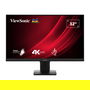 ViewSonic VG3208-4K Monitor 4K Ultra HD 32 Pulgadas 81,3cm VA Panel, 3840x2160 4ms 60Hz HDR10 2xHDMI DisplayPort, Negro