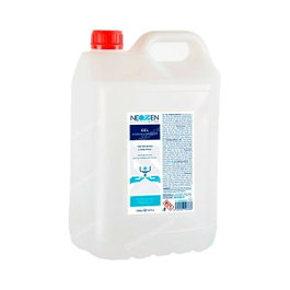 Neozen Gel Hidroalcohólico con Glicerina y Aloe Vera para Higiene Preventiva, 5000ml