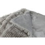 DKD Home Decor Manta de Poliéster Gris Claro 220x240x1 cm