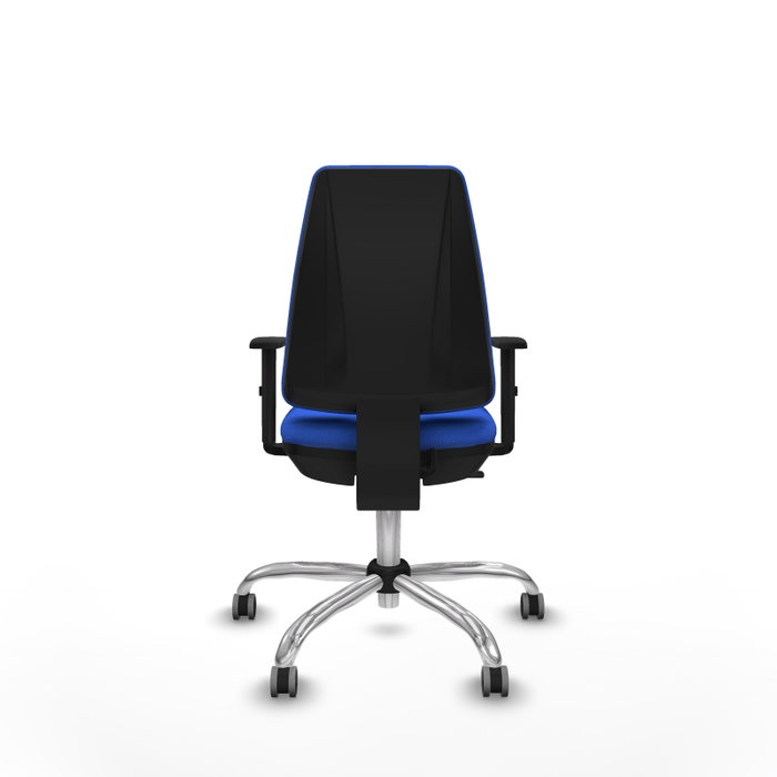 PIQUERAS Y CRESPO Silla de oficina Elche Azul con Brazos 1D